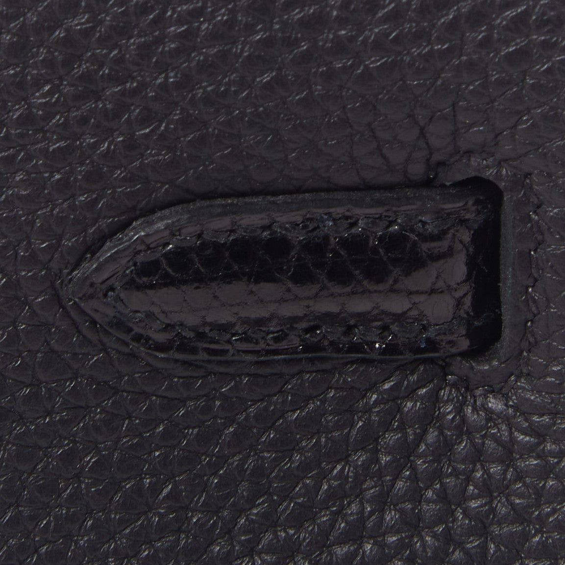 Hermes Togo Lizard Kelly Retourne Touch 25 Black 10 of 34