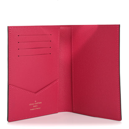 Louis Vuitton Monogram 2021 Christmas Animation Hollywood Passport Cover Fuchsia 5 of 6