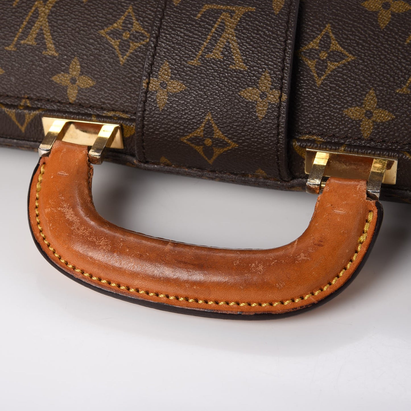 Monogram Serviette Fermoir Briefcase