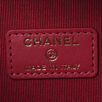 Chanel Caviar Quilted Twist Your Buttons Clutch With Chain Black 6 of 11