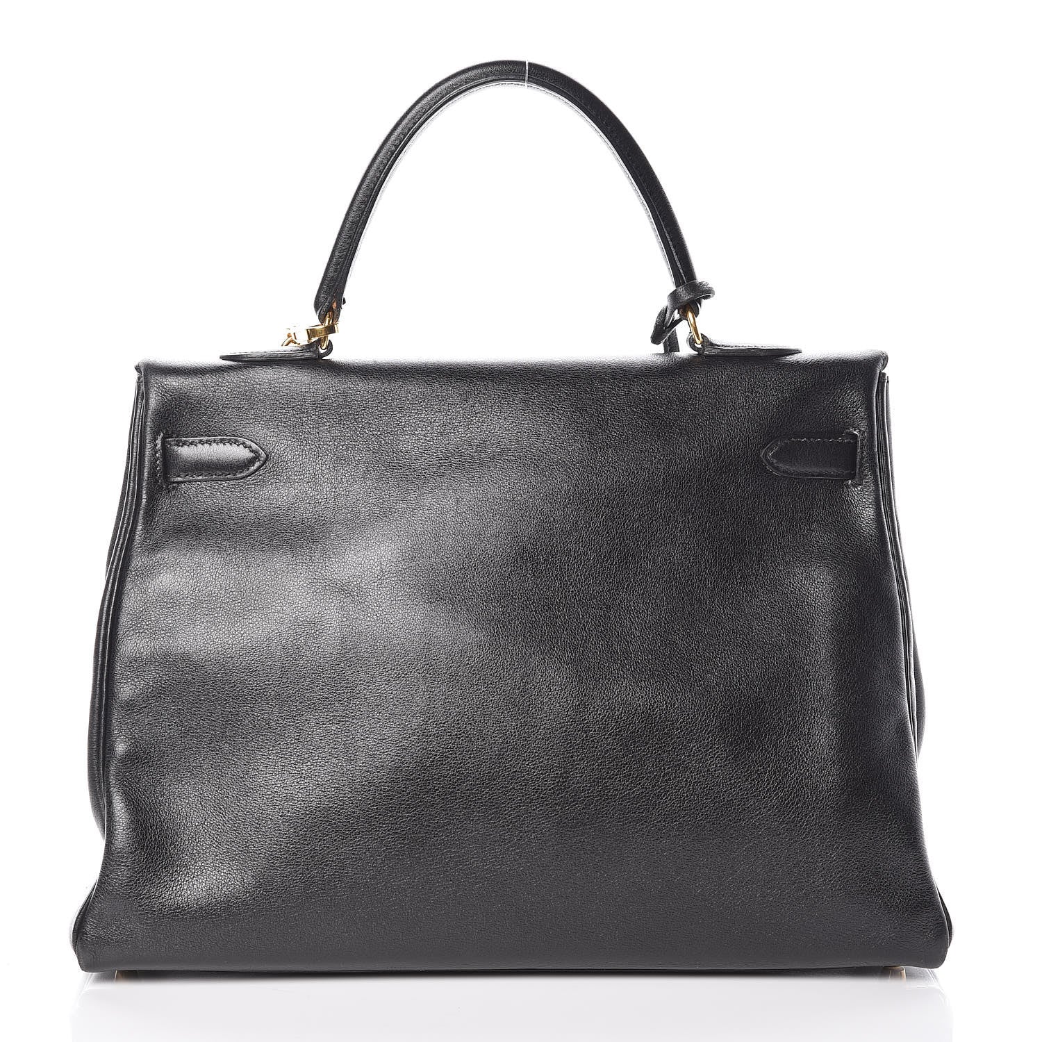 Hermes Veau Gulliver Kelly Retourne 35 Black 4 of 37