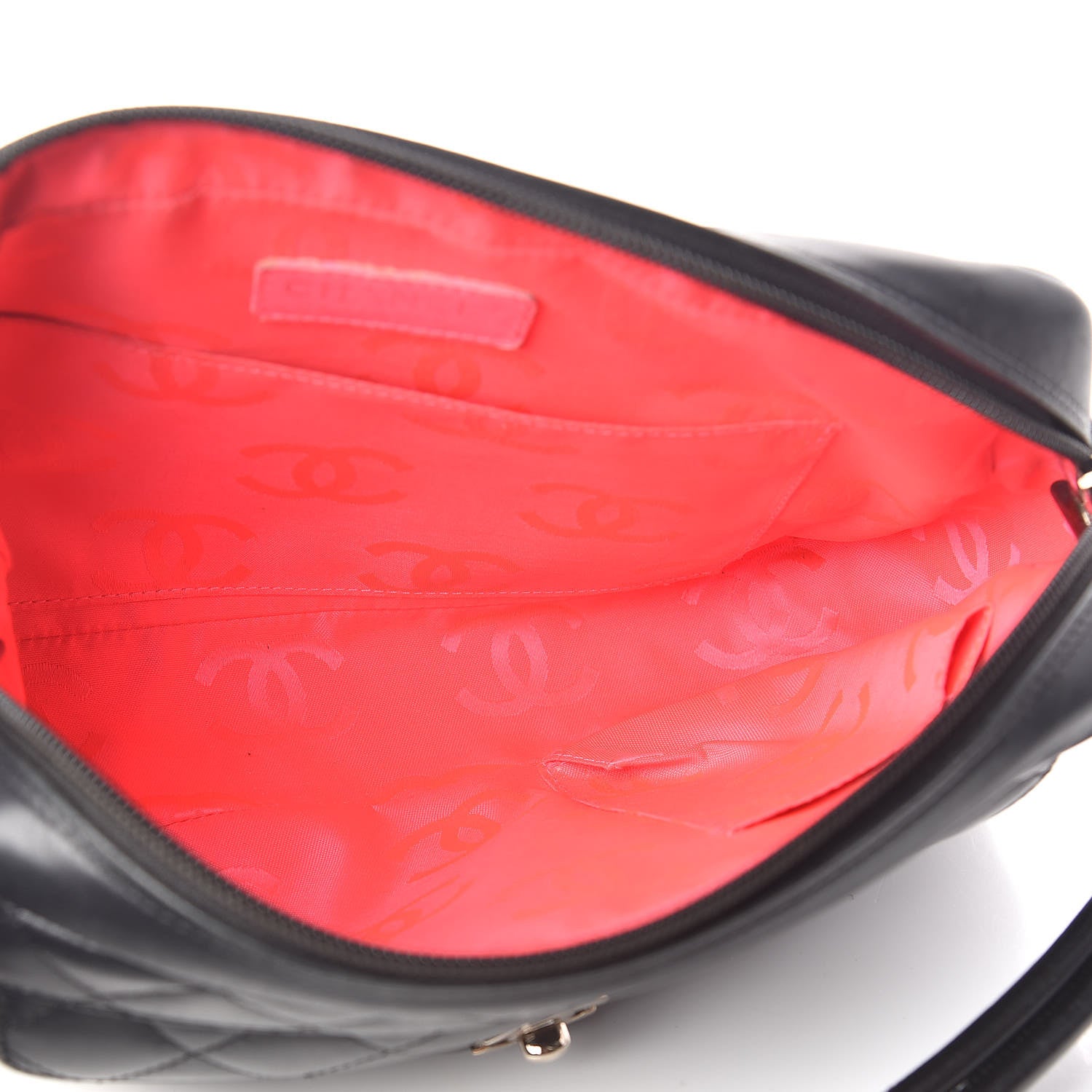 Chanel Calfskin Quilted Cambon Camera Bag Black 5 of 10
