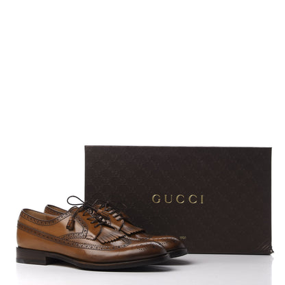 Gucci Calfskin Mens Metis Glamour Tassel Lace-Up Oxfords 9 Cuir 14 of 14
