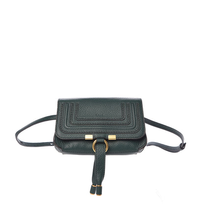Chloe Calfskin Marcie Convertible Belt Bag Rain Forest 1 of 10