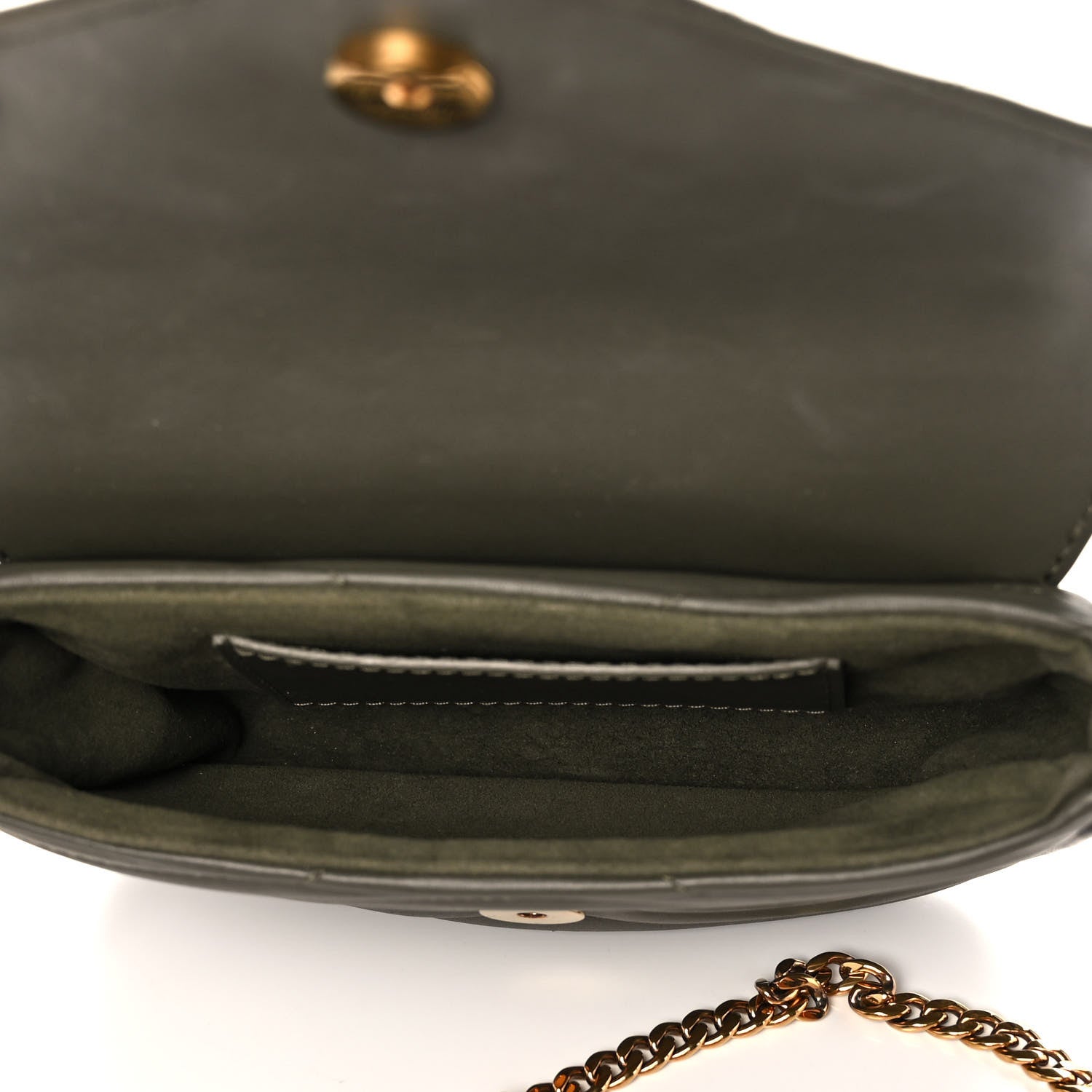 Louis Vuitton Calfskin New Wave Multi Pochette Kaki 4 of 14