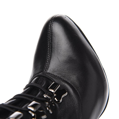 Christian Louboutin Nappa Troopista 120 Ankle Boots 36.5 Black 10 of 11