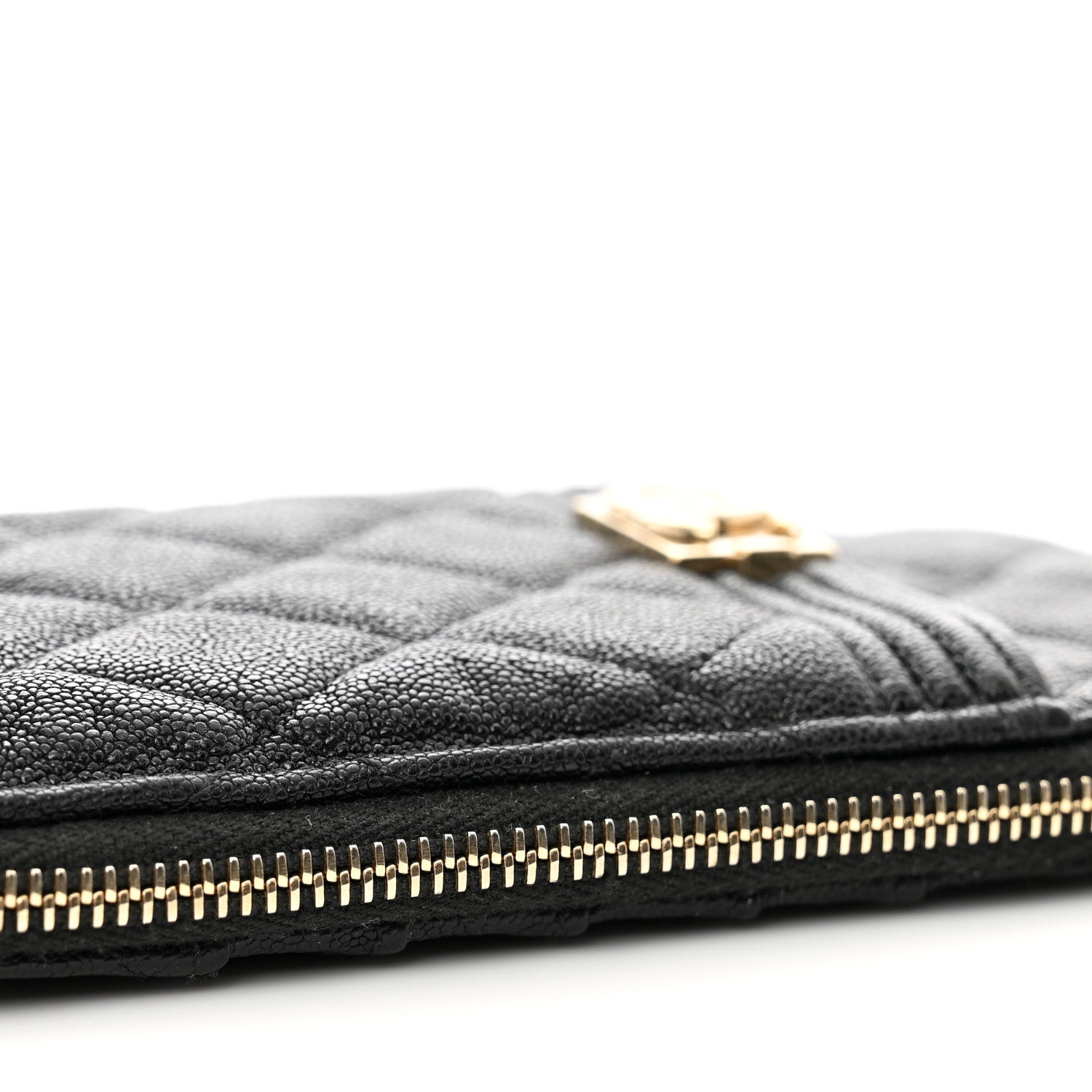 Chanel Caviar Quilted Boy iPhone Pouch Black 8 of 8