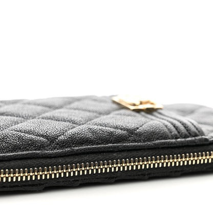 Chanel Caviar Quilted Boy iPhone Pouch Black 8 of 8
