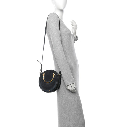 Chloe Shiny Goatskin Suede Small Pixie Bag Silver Blue 2 of 10