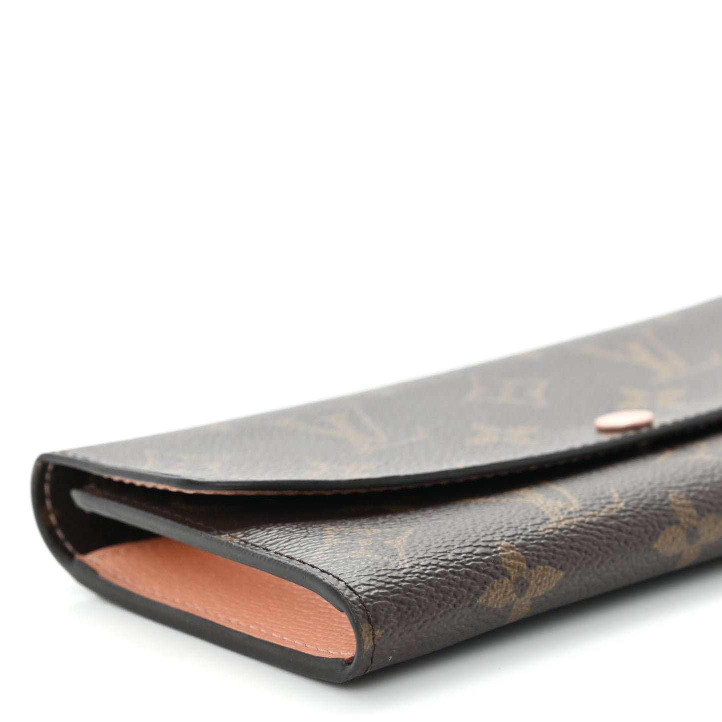 Monogram Emilie Wallet Rose Nacre