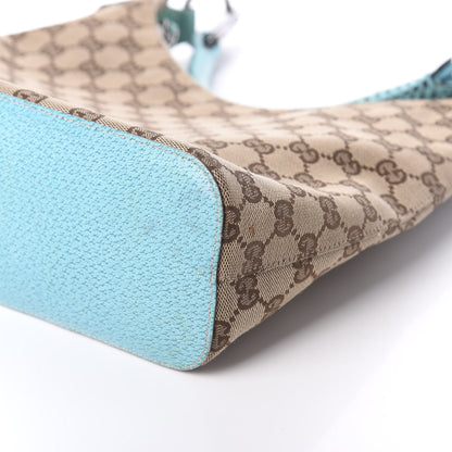 Gucci Monogram Shoulder Bag Turquoise 10 of 10