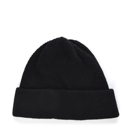 Chanel Cashmere CC Beanie Hat Black 2 of 4