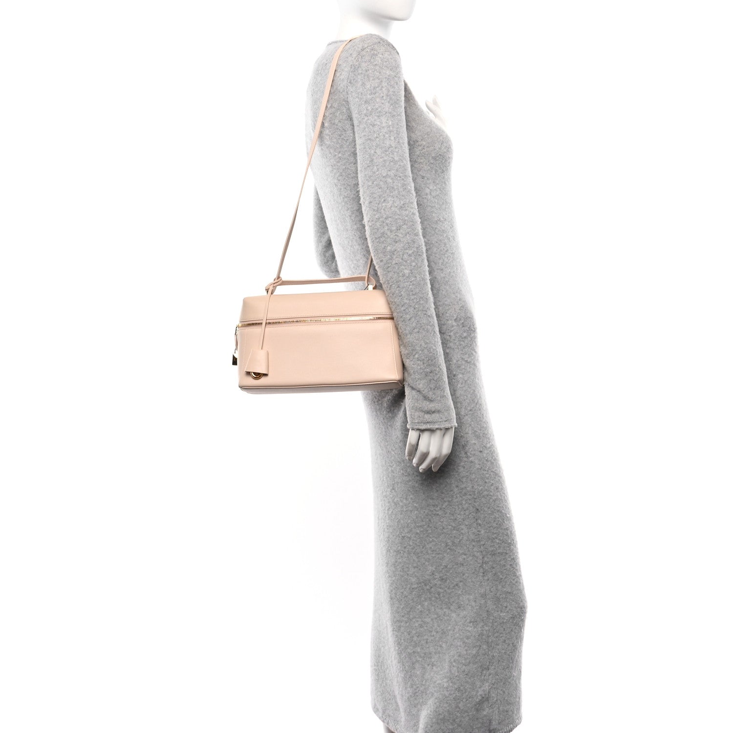 Loro Piana Smooth Calfskin Extra Bag L27 Feather Pink 2 of 9