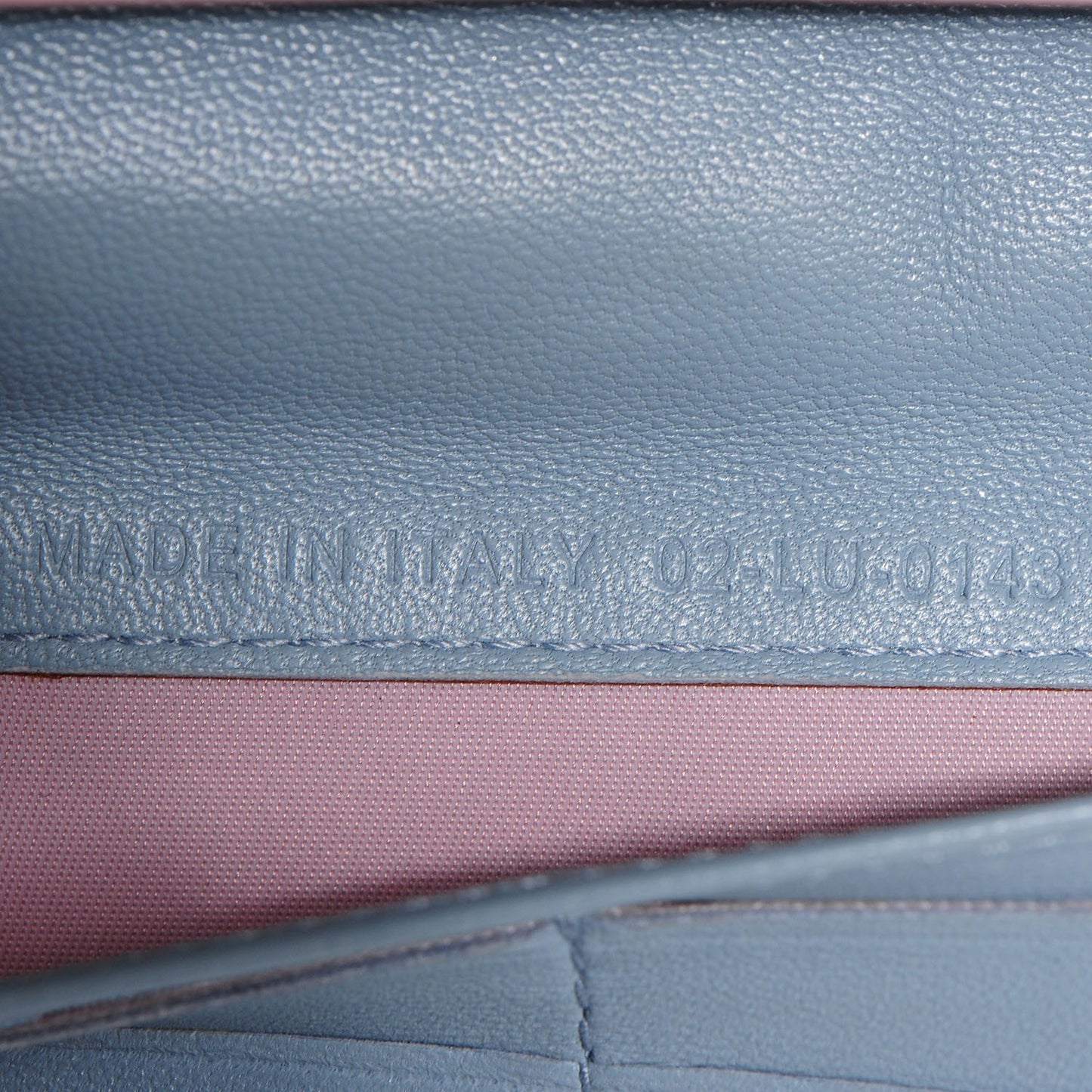 Lambskin Cannage Rendezvous Wallet