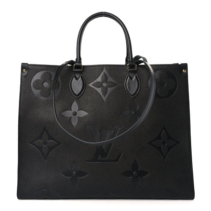 Louis Vuitton Empreinte Monogram Giant Onthego GM Black 1 of 8