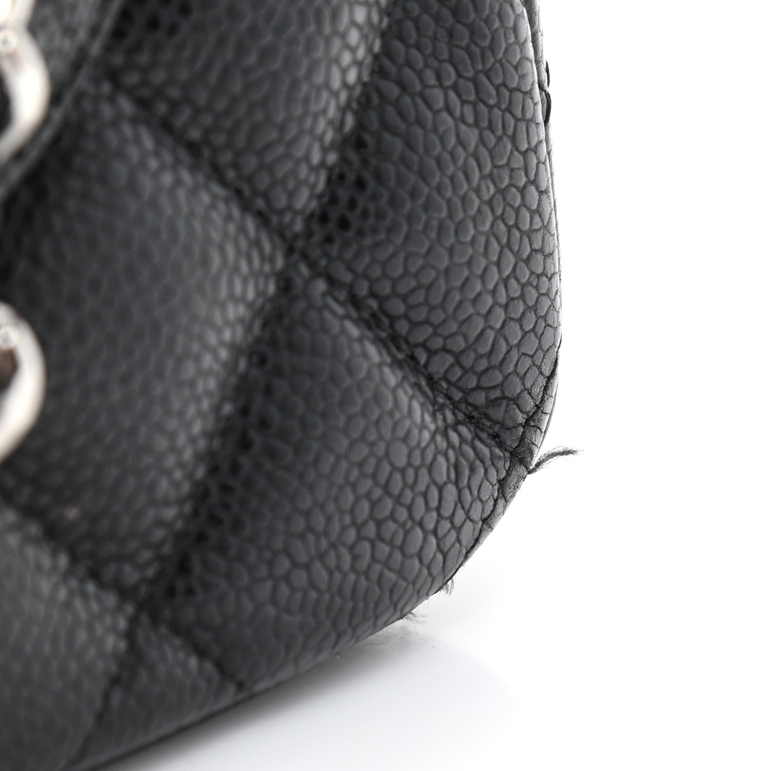 Chanel Caviar Quilted Jumbo Double Flap Black 13 of 18