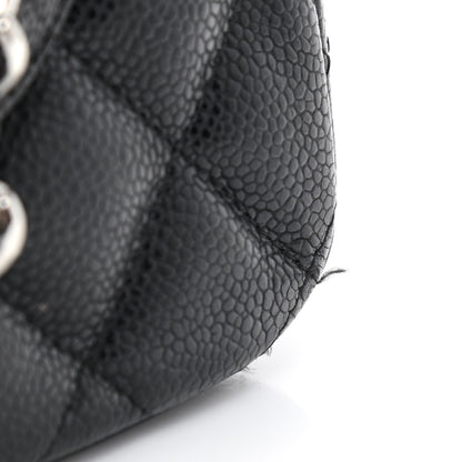 Chanel Caviar Quilted Jumbo Double Flap Black 13 of 18