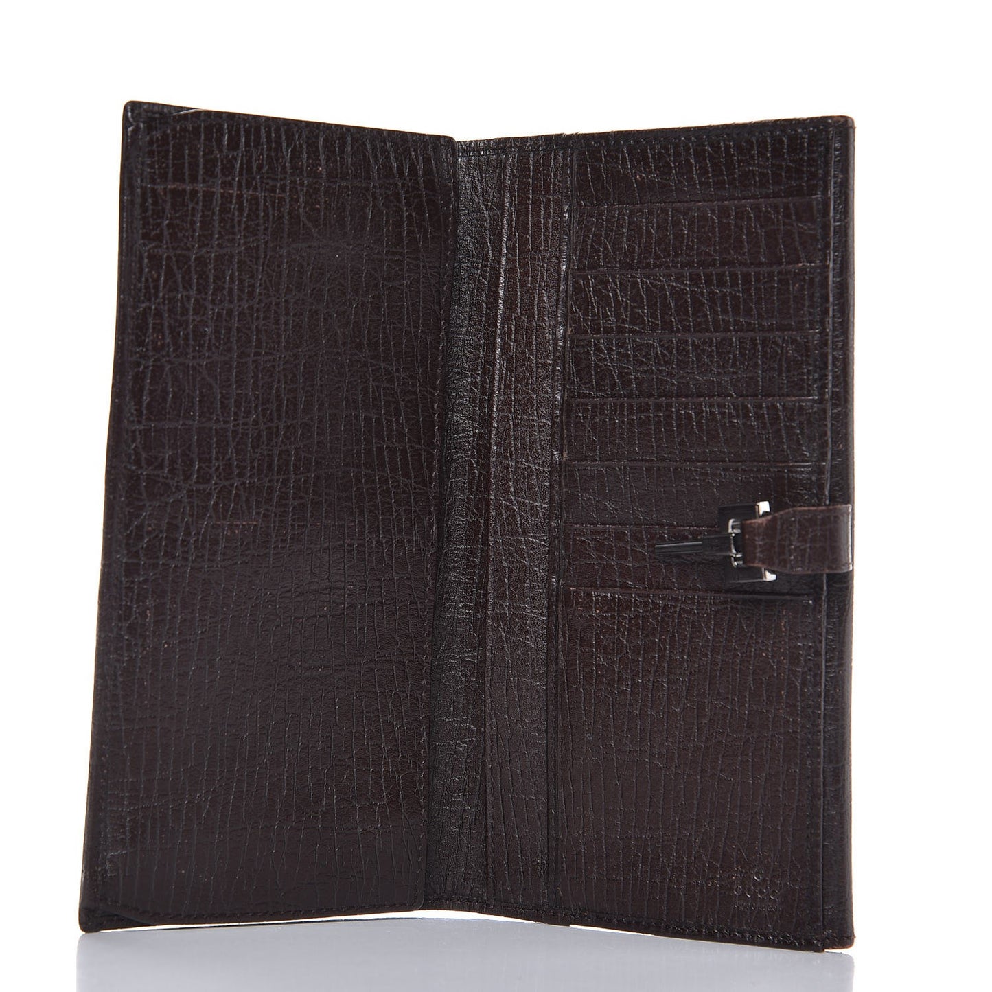 Monogram Calfskin Web Blake Continental Wallet Brown