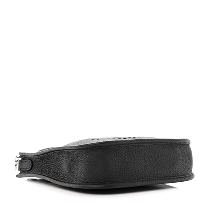 Hermes Taurillon Clemence Evelyne TPM Black 4 of 11