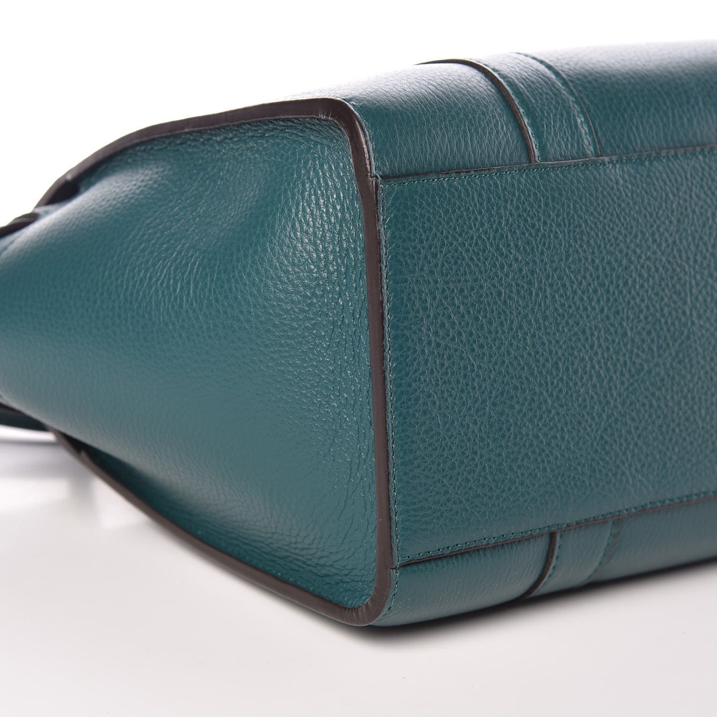 Classic Grain Small Bayswater Zip Tote Ocean Green