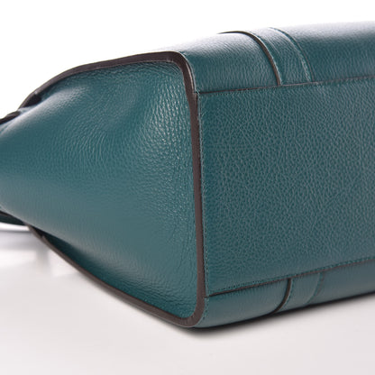 Mulberry Classic Grain Small Bayswater Zip Tote Ocean Green 5 of 9