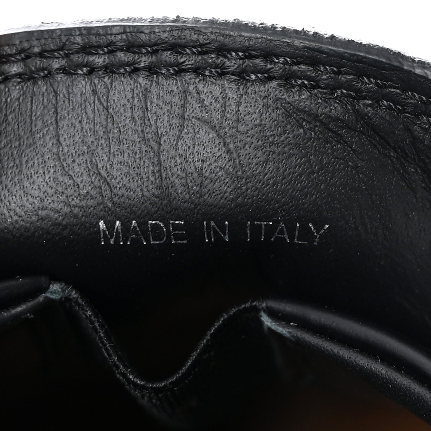 Spazzolato Rois Metal Triangle Logo Mens Monolith 55mm Loafers 6 Black