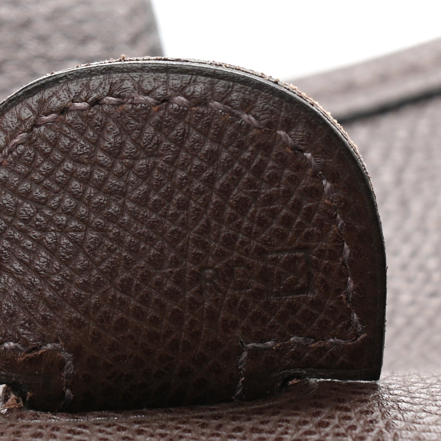 Hermes Epsom Evelyne II GM Chocolate 7 of 12