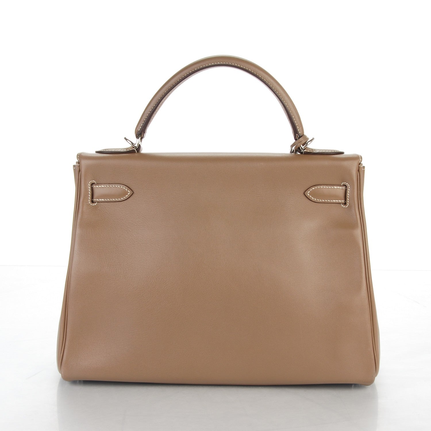 Hermes Swift Kelly Retourne 32 Etoupe 4 of 28