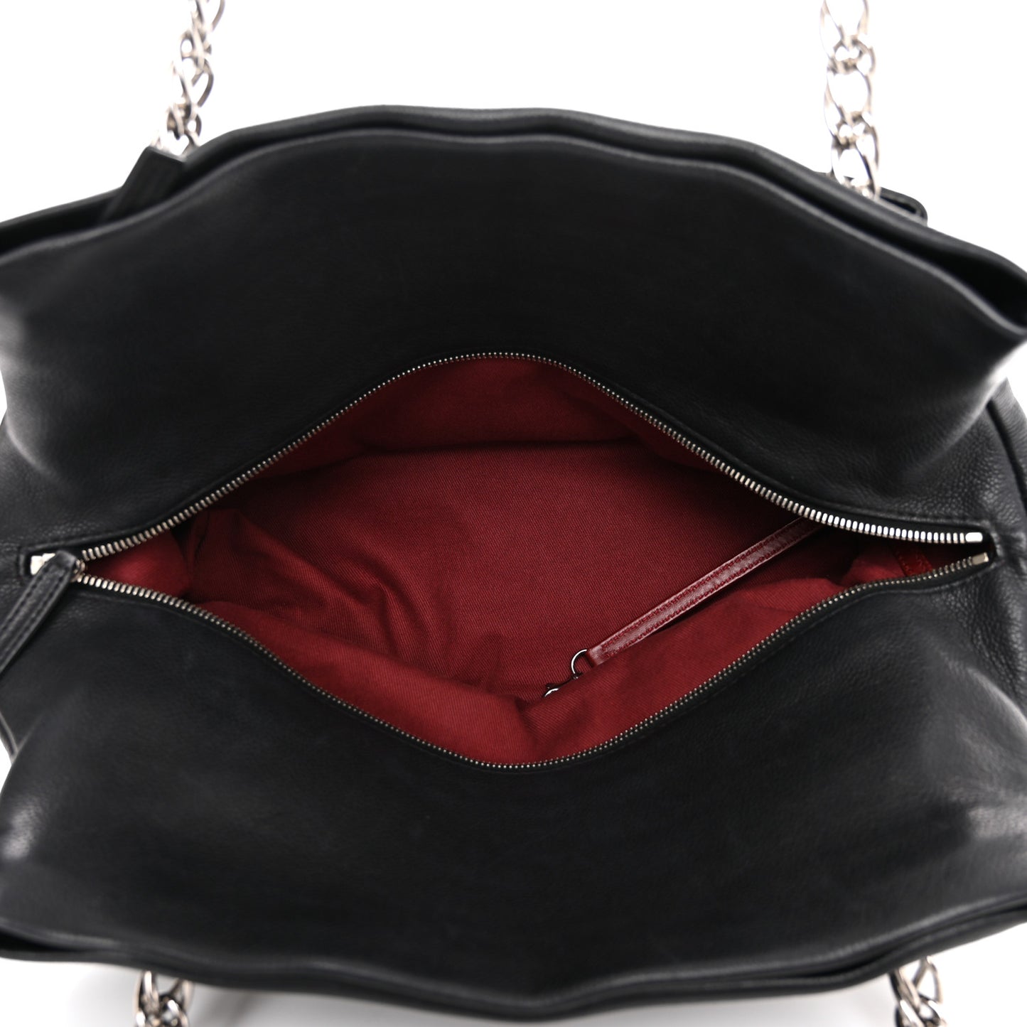 Caviar CC Tuck Medium Tote Black
