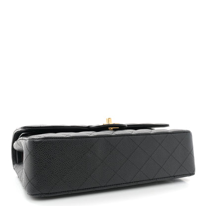 Chanel Caviar Quilted Medium Double Flap Black 4 of 11