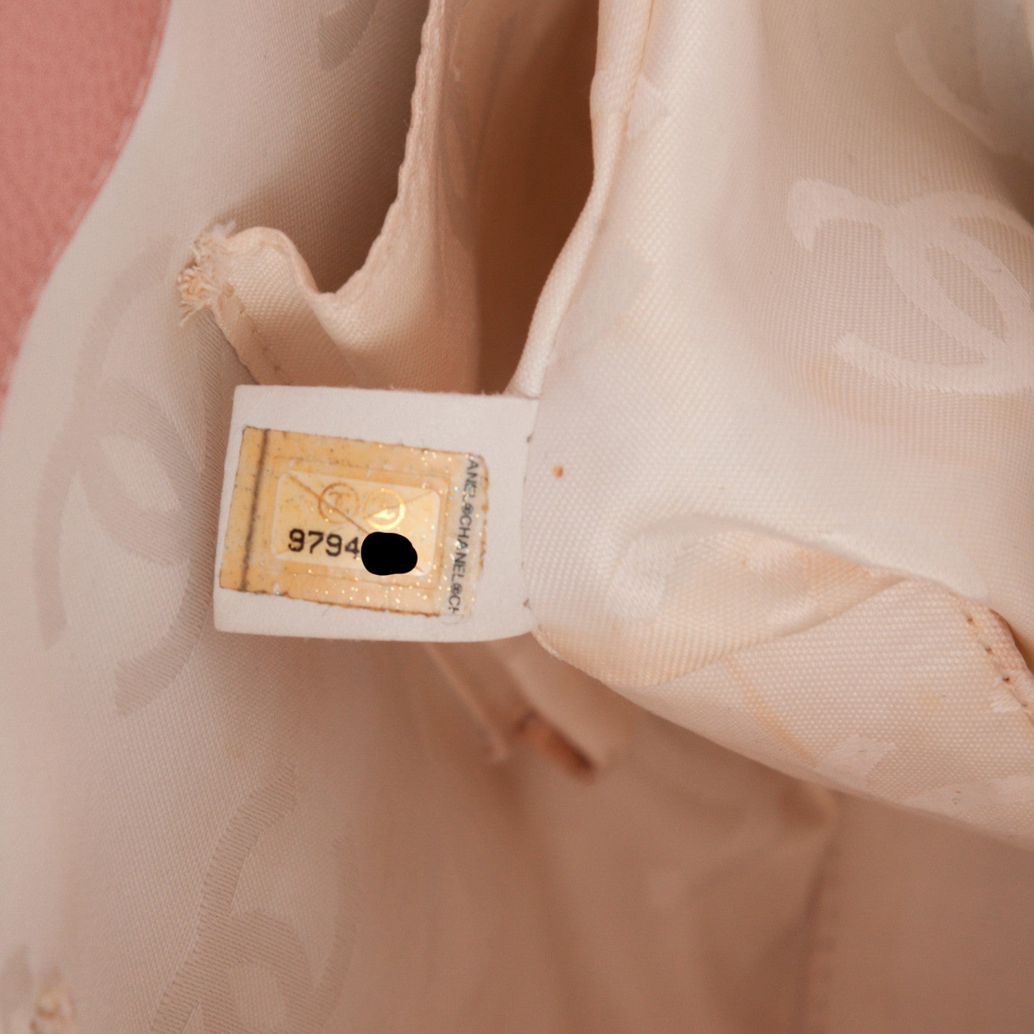 Chanel Caviar CC Tote Pink 7 of 8