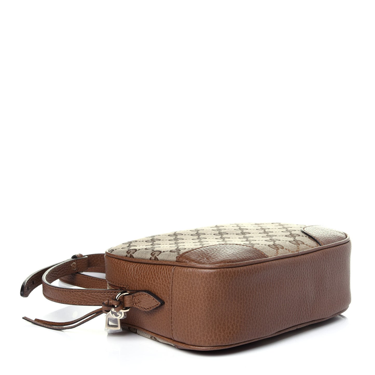 Monogram Mini Bree Messenger Bag Beige Tabacco