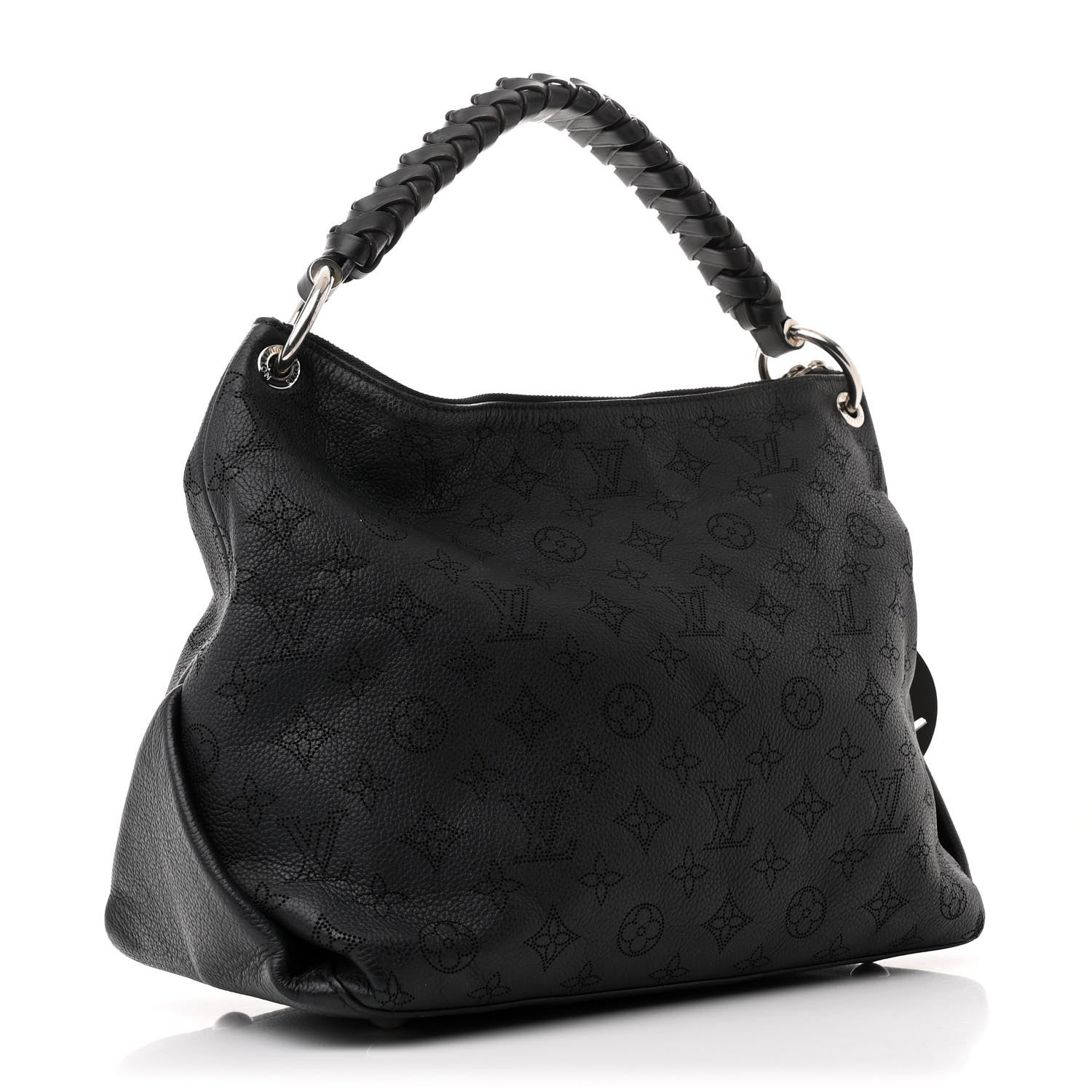 Louis Vuitton Mahina Beaubourg Hobo MM Black 3 of 9