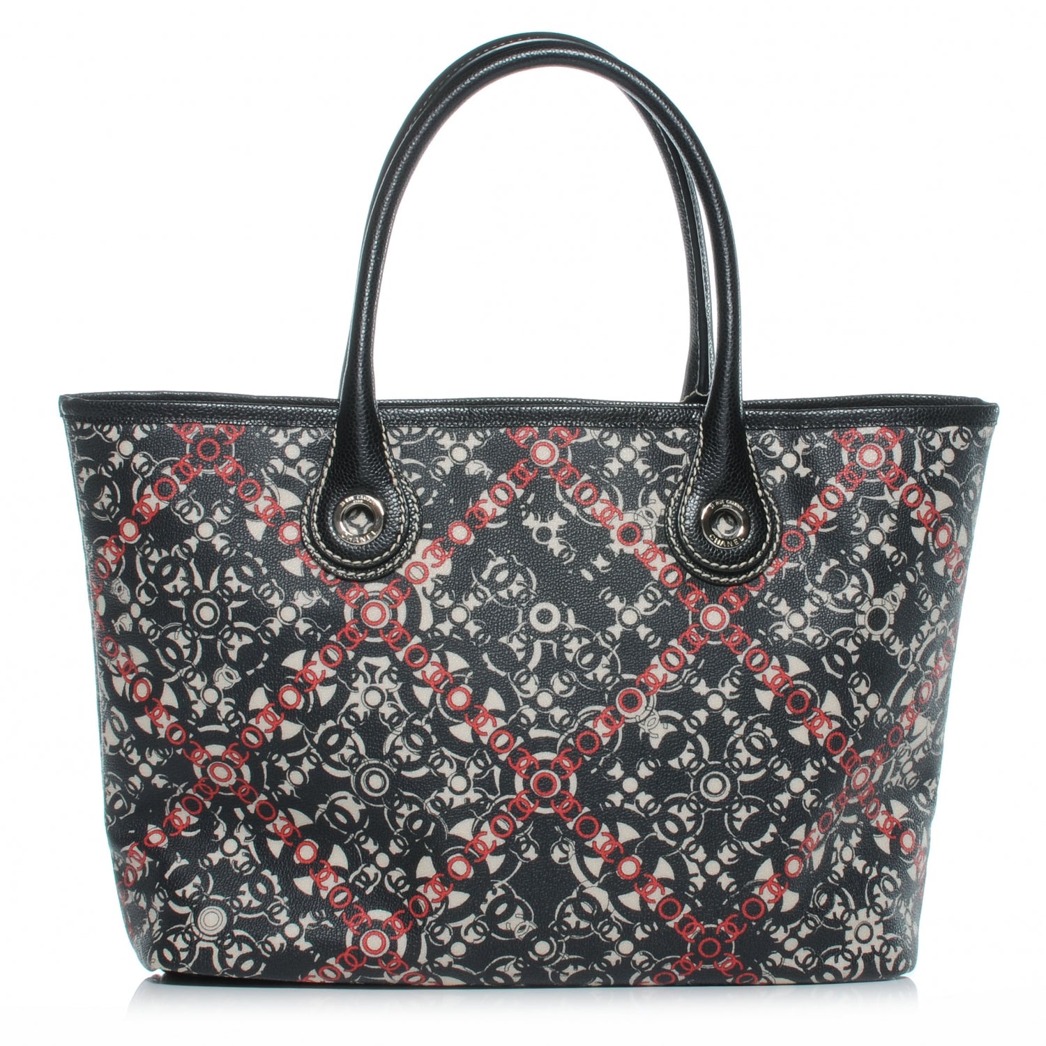 Chanel Coated Canvas Coco Tote 1 of 8