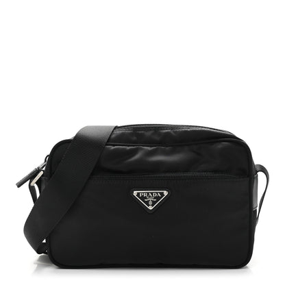 Prada Nylon Tessuto Vela Crossbody Bag Black 1 of 9