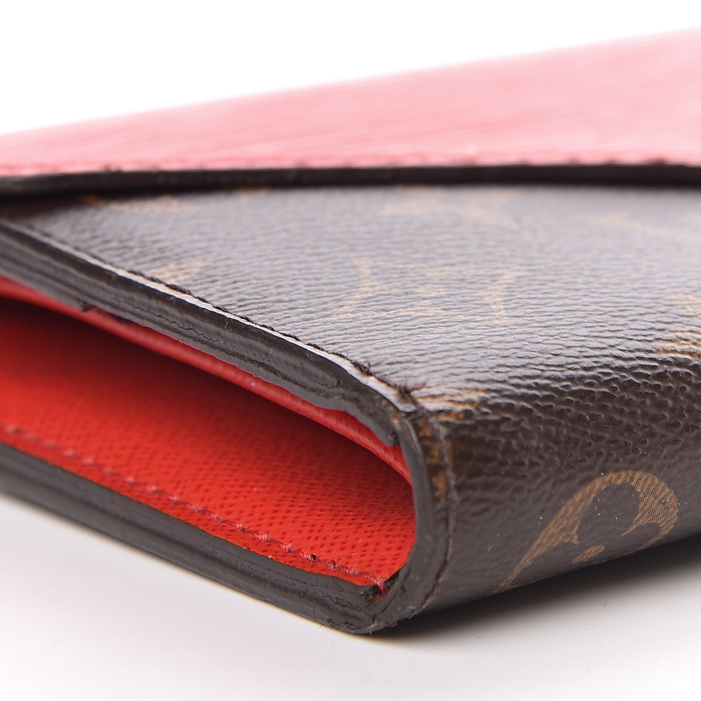 Monogram Epi Marie-Lou Long Wallet Coquelicot