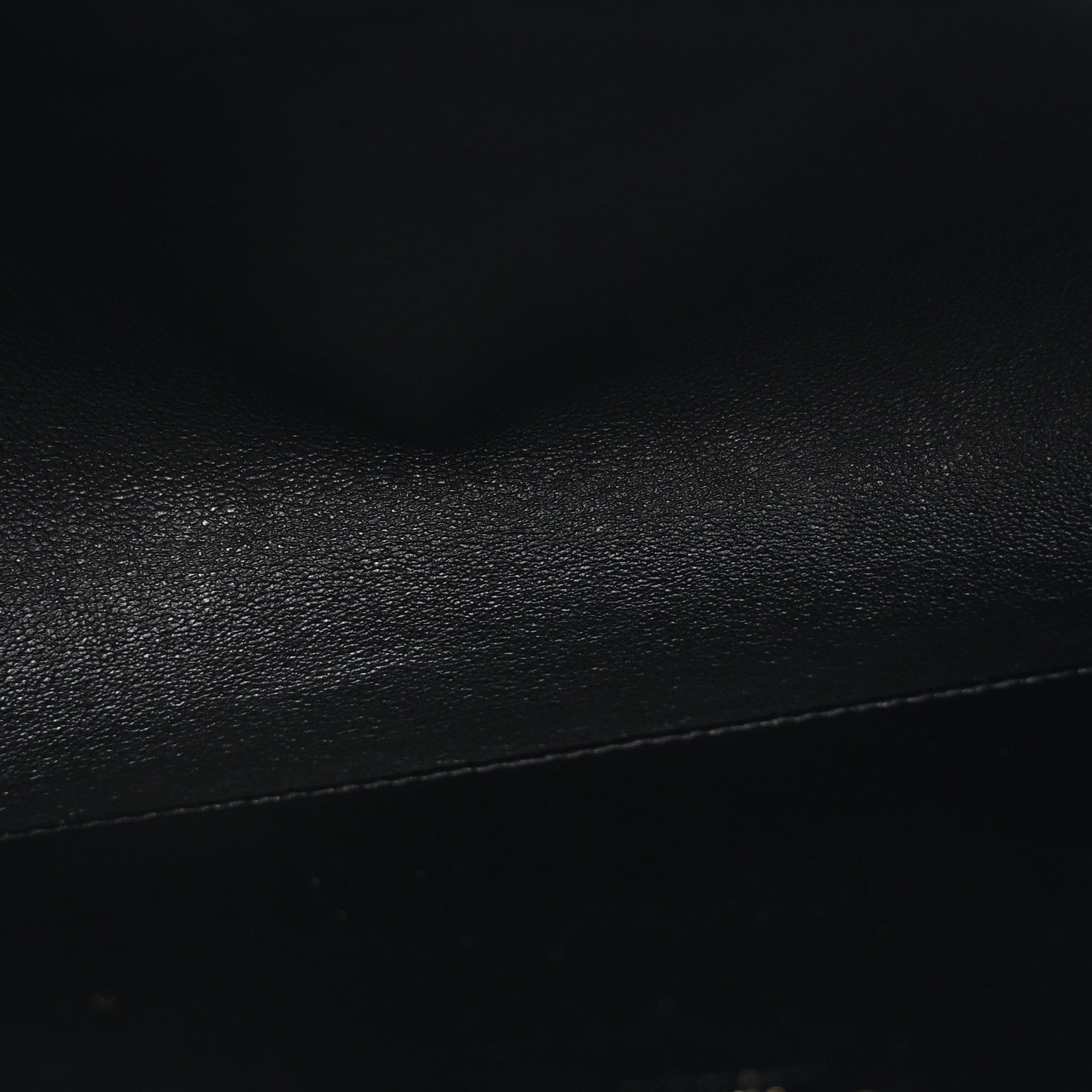 Saint Laurent Lambskin Large Cassandre Envelope Pouch Black 5 of 7