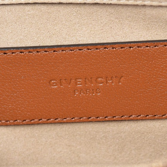 Givenchy Goatskin Suede Cross 3 Crossbody Bag Chestnut 6 of 7