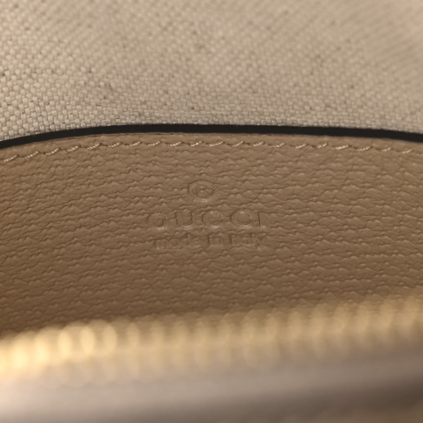 GG Supreme Monogram Textured Dollar Calfskin Web Small Ophidia Dome Shoulder Beige Mystic White Oatmeal