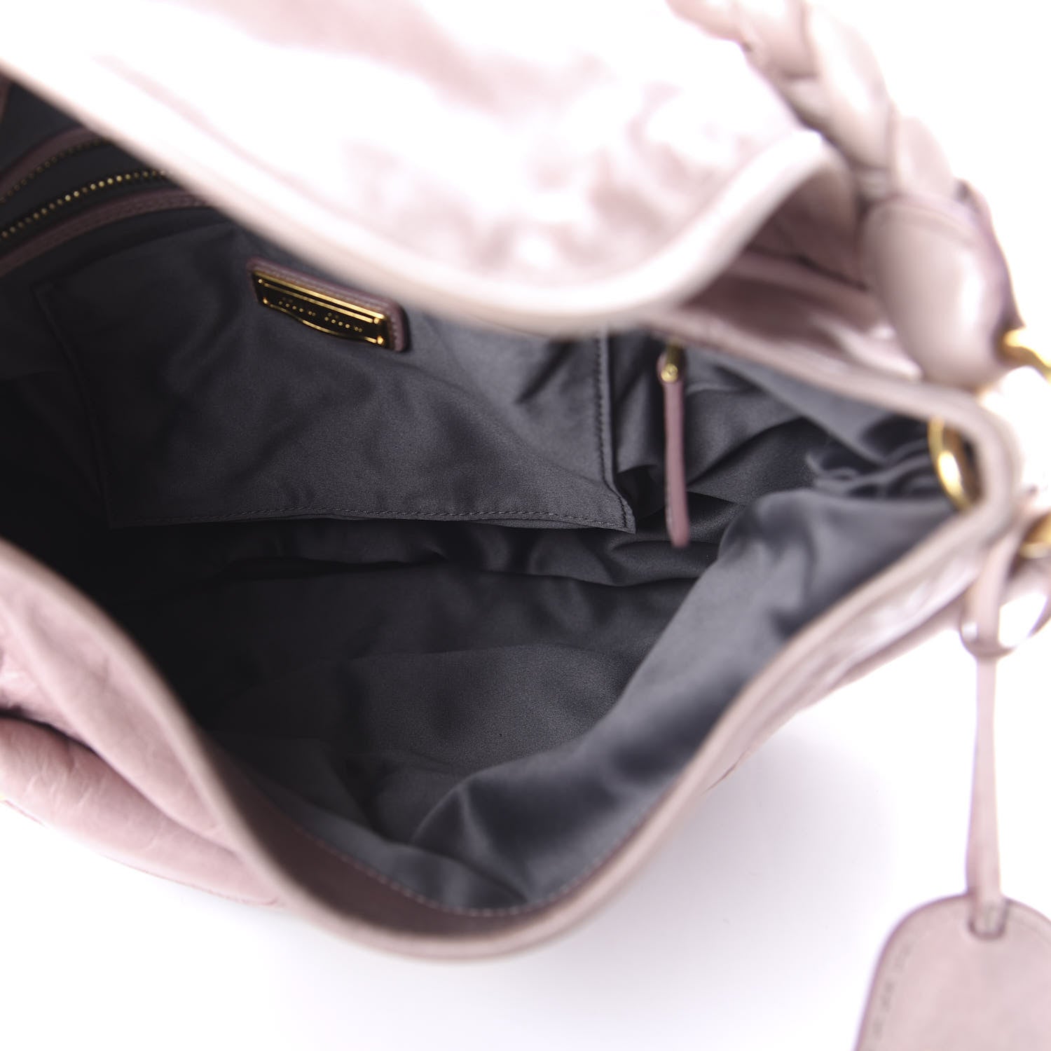 Miu Miu Nappa Matelasse Coffer Hobo Mughetto 5 of 9