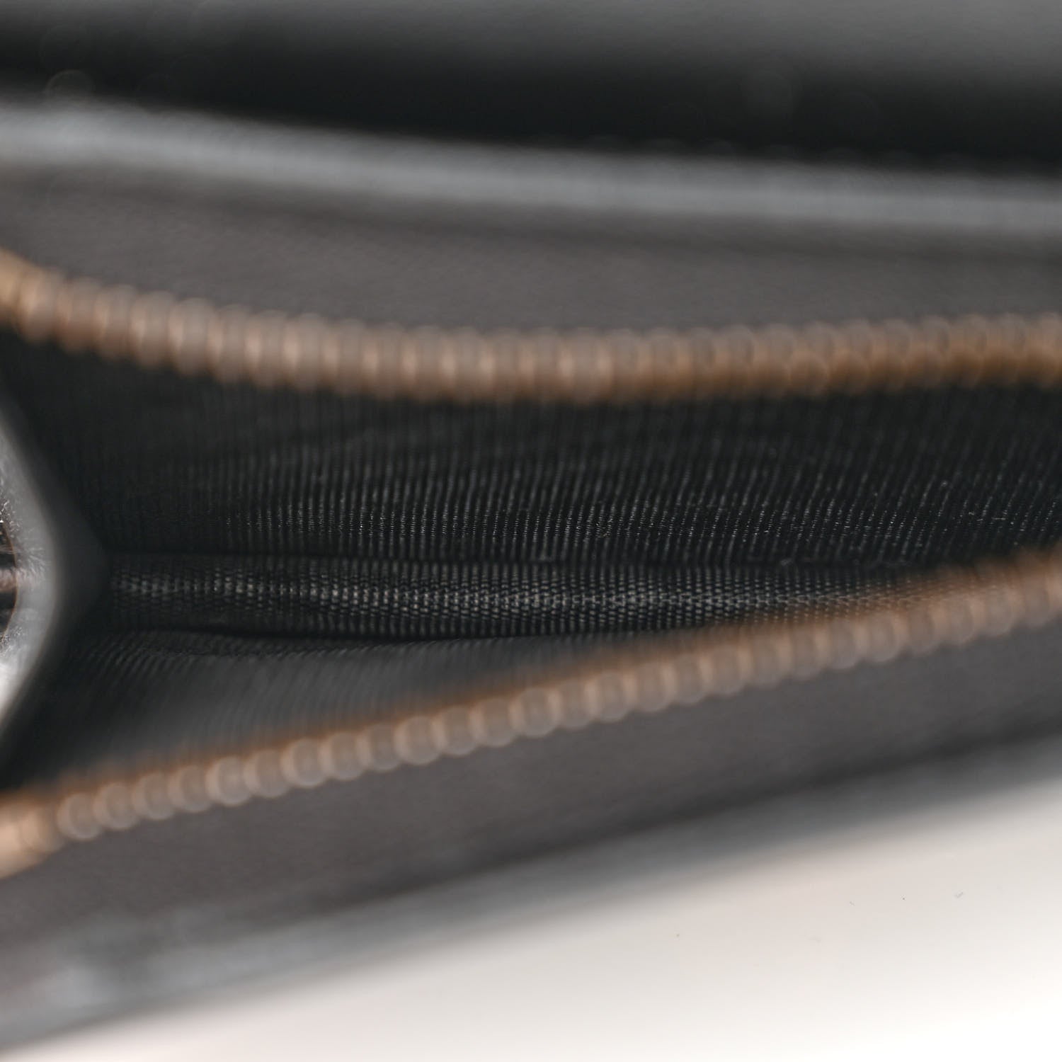 Gucci Calfskin Matelasse GG Marmont Mini Wallet On Chain Black 6 of 11