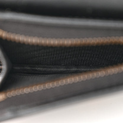 Gucci Calfskin Matelasse GG Marmont Mini Wallet On Chain Black 6 of 11