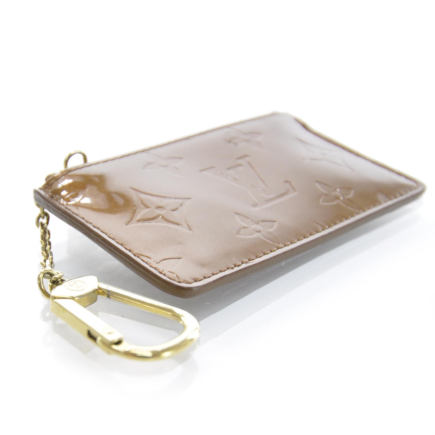 Louis Vuitton Vernis Key Pochette Bronze 3 of 6