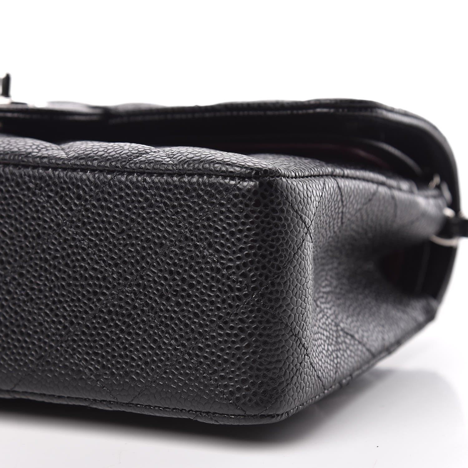 Chanel Caviar Quilted Small Double Flap Black 9 of 10