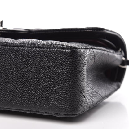 Chanel Caviar Quilted Small Double Flap Black 9 of 10