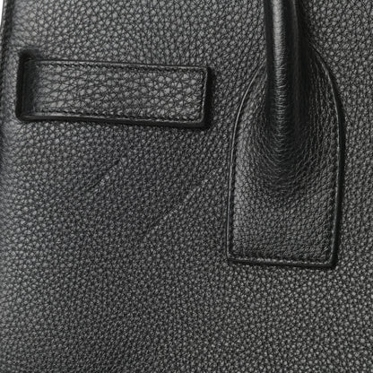 Saint Laurent Grained Calfskin Small Sac De Jour Black 13 of 14