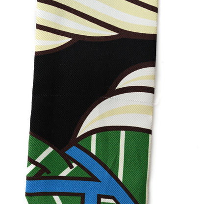 Hermes Twilly Scarf Orange Multicolor 8 of 17