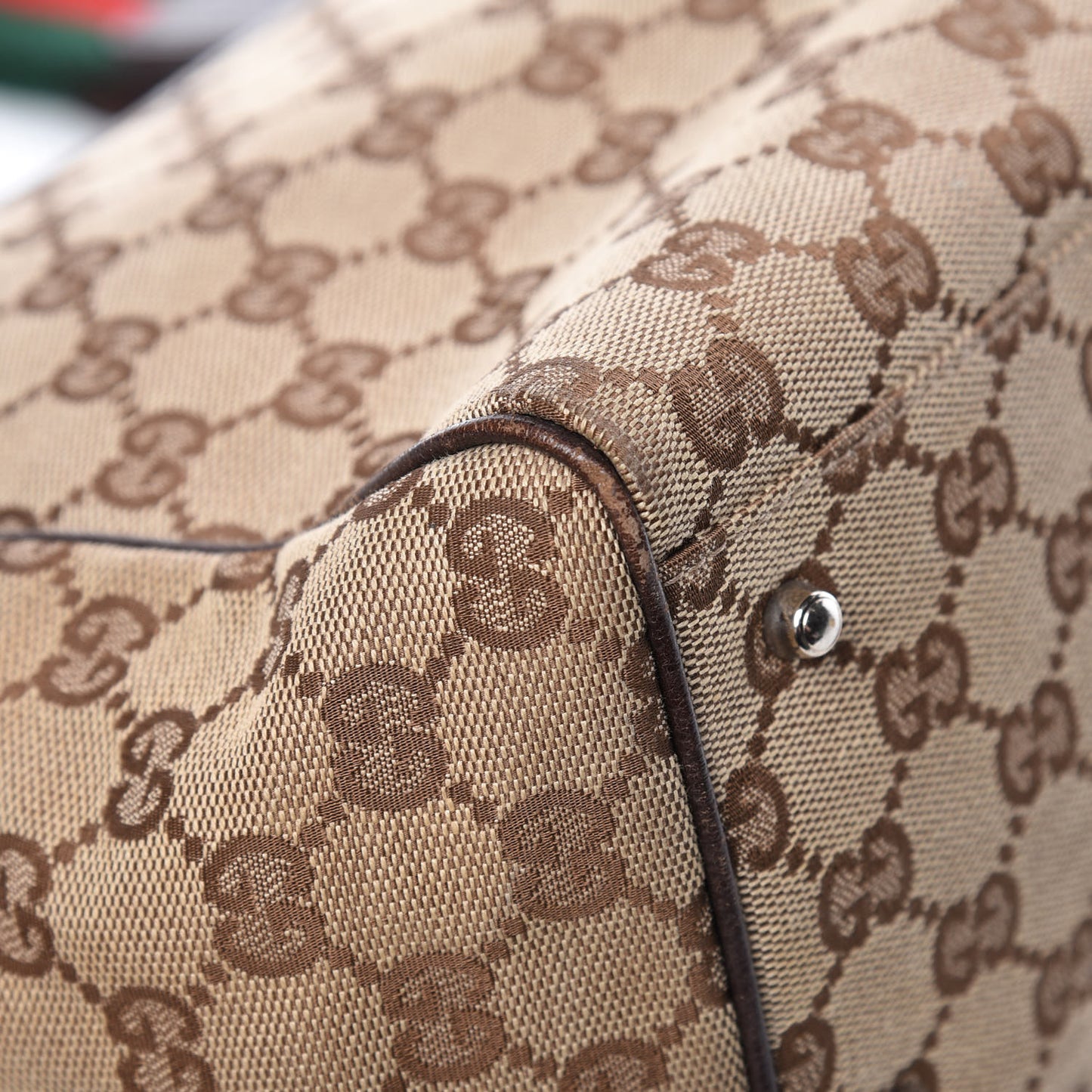 GG Monogram Pop Tote Brown