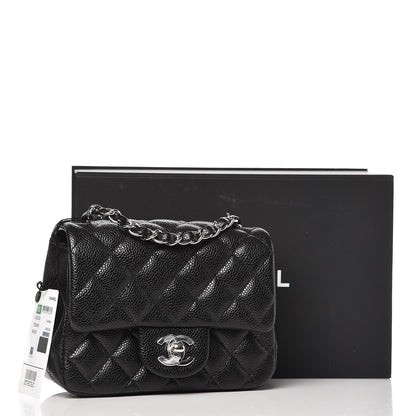 Chanel Caviar Quilted Mini Square Flap Black 8 of 8