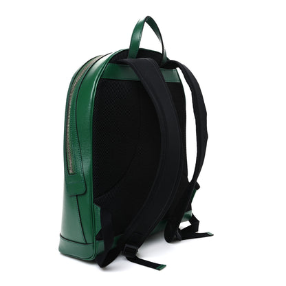 Gucci Calfskin Kingsnake Dome Backpack Green 3 of 11